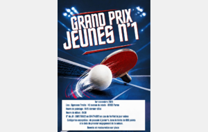 Grand Prix Jeunes n*1 2026-2027