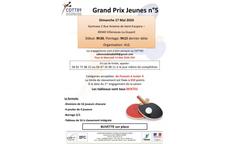 GPJ n5 2025-2026 Villeneuve La Guyard