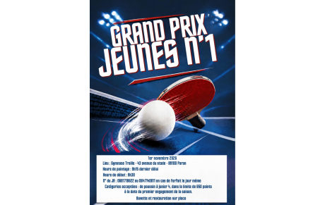 Grand Prix Jeunes n*1 2026-2027